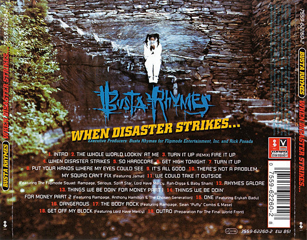 Busta Rhymes : When Disaster Strikes... (CD, Album)