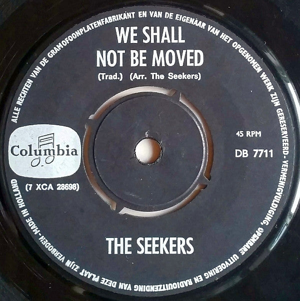 The Seekers : The Carnival Is Over (7")