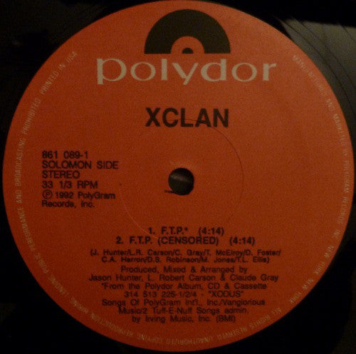 X-Clan : A.D.A.M. (12")