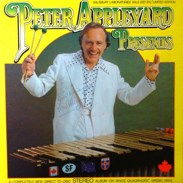 Peter Appleyard : Presents (LP, Album, Ltd, Whi)