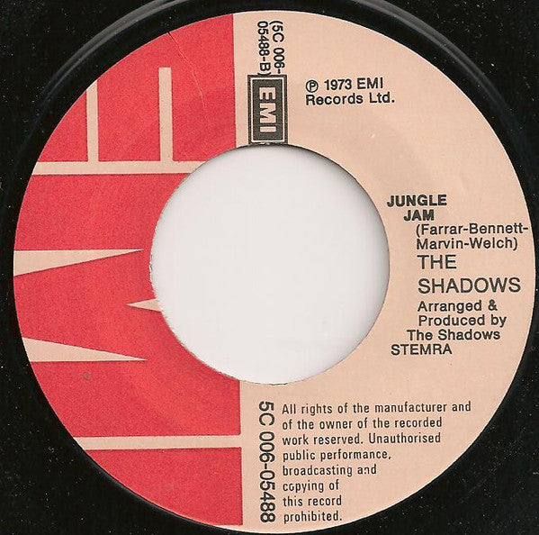 The Shadows : Turn Around And Touch Me (7", Single)