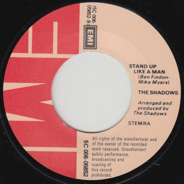 The Shadows : Let Me Be The One (7")
