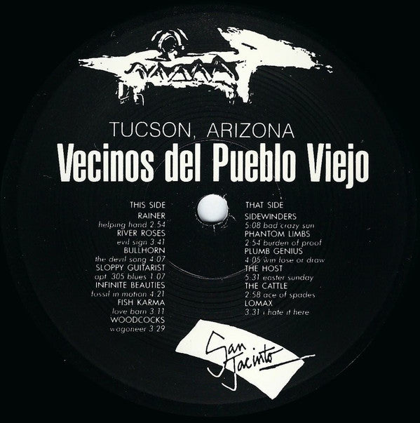 Various : Vecinos Del Pueblo Viejo - Tucson Compilation (LP, Comp)