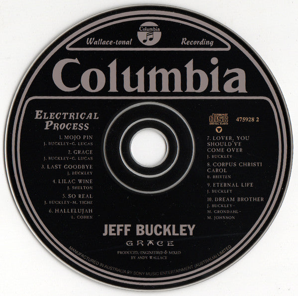 Jeff Buckley : Grace (CD, Album + CD, EP, Ltd)