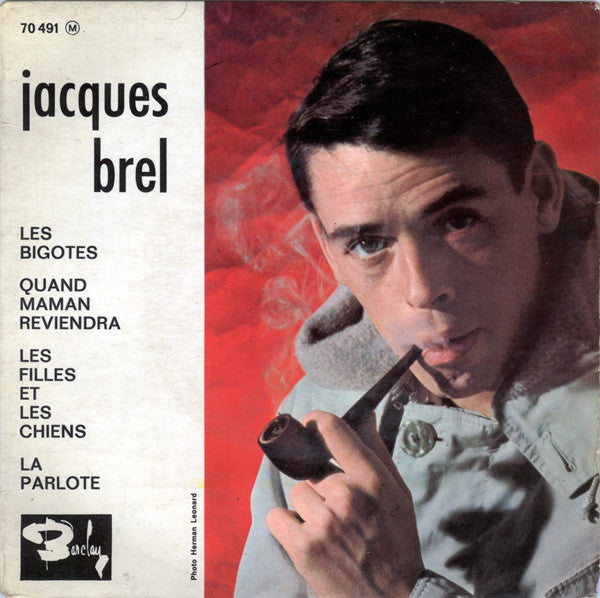 Jacques Brel : Les Bigotes (7", EP, RE)