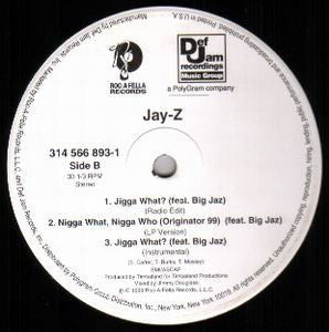 Jay-Z : Money, Cash, Hoes (Remix) / Jigga What? (12")