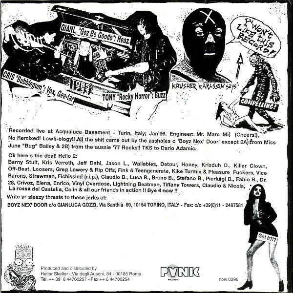 Boyz Nex' Door : Action (7", EP, Ltd)
