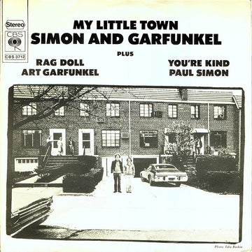 Simon And Garfunkel* Plus Art Garfunkel Plus Paul Simon : My Little Town (7", Single)