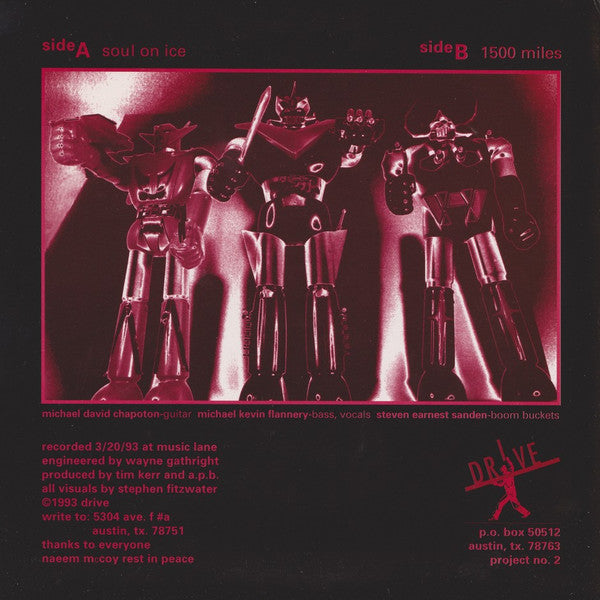 The American Psycho Band : Soul On Ice / 1500 Miles (7", Single)