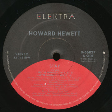 Howard Hewett : Stay (12", AR )