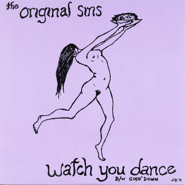 The Original Sins : Watch You Dance / Goin' Down (7", Ltd, Red)