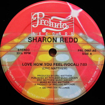 Sharon Redd : Love How You Feel (12")