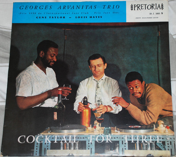 Georges Arvanitas Trio : Cocktail For Three (LP, Album, Mono, RE)