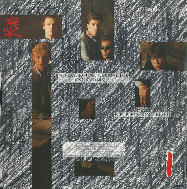 Time U.K. : Playground Of Privilege (12")
