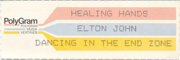 Elton John : Healing Hands (7", Single)