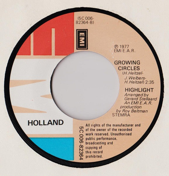 Highlight (2) : California (7", Single)