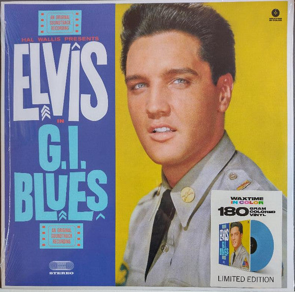 Elvis Presley : G. I. Blues (LP, Album, Ltd, RE, Blu)