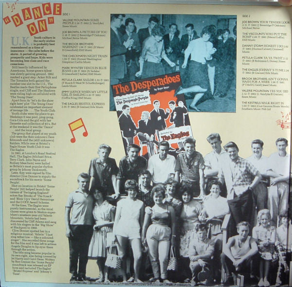 Various : "Dance On" Youth Club Classics 1961-63 (2xLP, Comp)