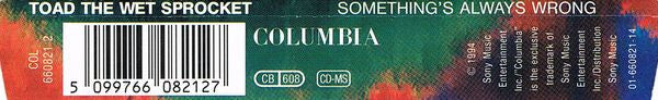 Toad The Wet Sprocket : Something's Always Wrong (CD, Maxi)