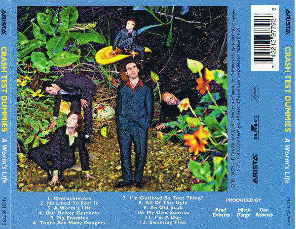 Crash Test Dummies : A Worm's Life (CD, Album)