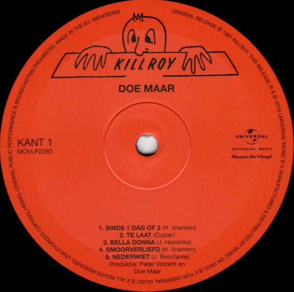 Doe Maar : Skunk (LP, Album, RE)