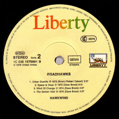 Hawkwind : Roadhawks (LP, Comp, RE)