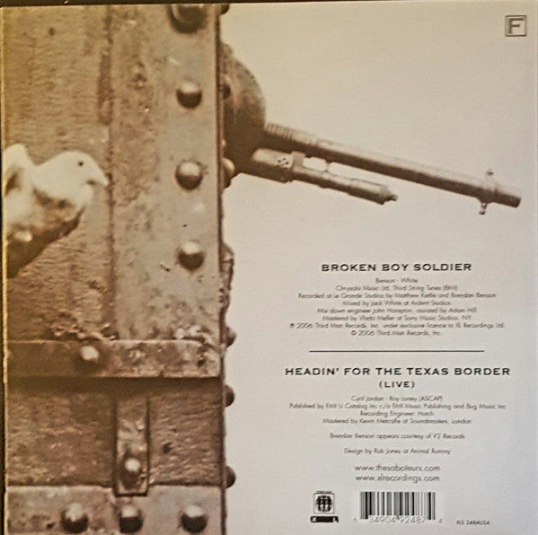 The Saboteurs : Broken Boy Soldier (7", Single)