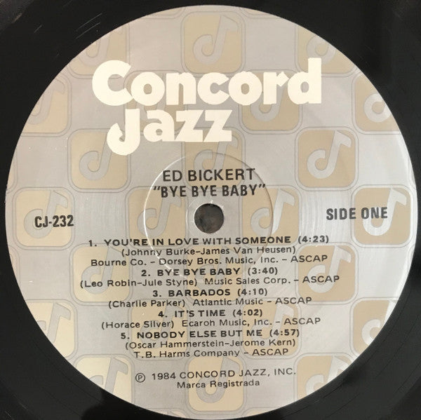 Ed Bickert : Bye Bye Baby (LP, Album)
