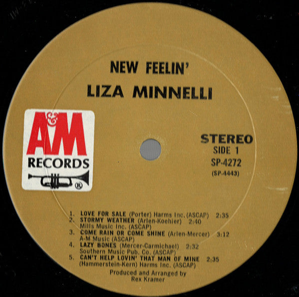 Liza Minnelli : New Feelin' (LP, Album)