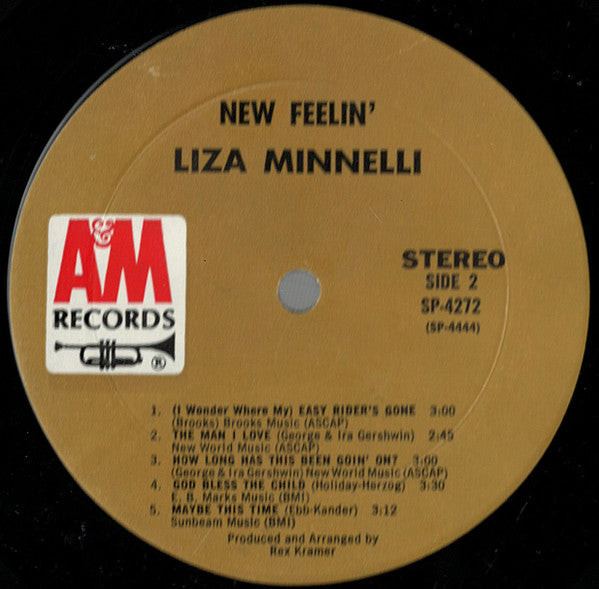 Liza Minnelli : New Feelin' (LP, Album)