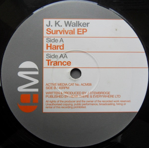J K Walker : Survival EP (12")