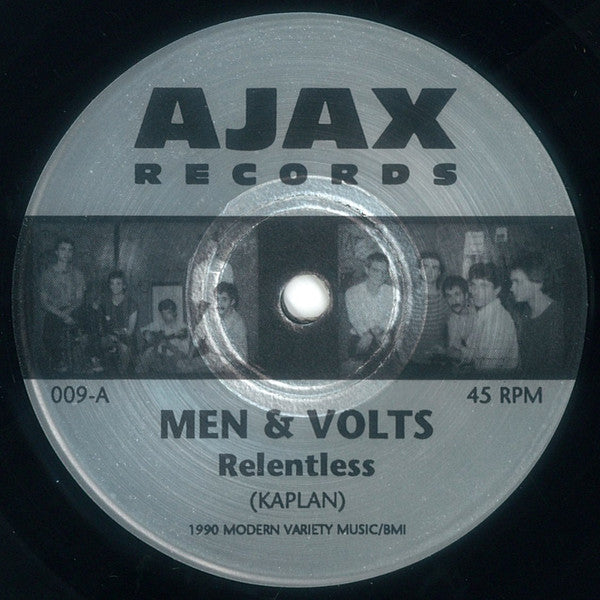Men & Volts : Relentless / Fright Wig (7", Single)