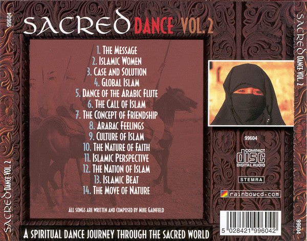Unknown Artist : Sacred Dance Vol. 2 (CD, Album)