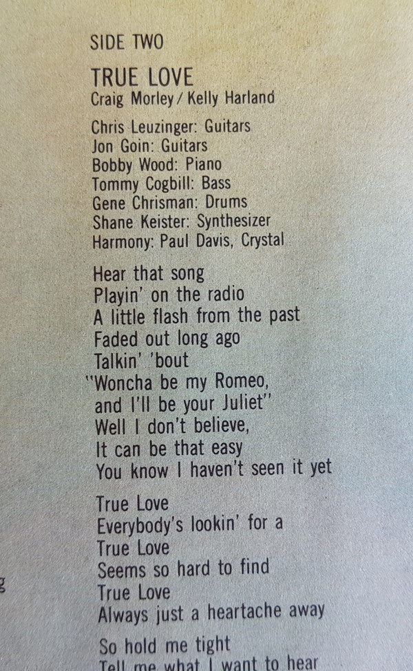 Crystal Gayle : True Love (LP, Album)