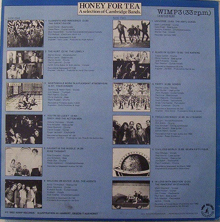 Various : Honey For Tea (A Selection Of Cambridge Bands) (LP, Comp)