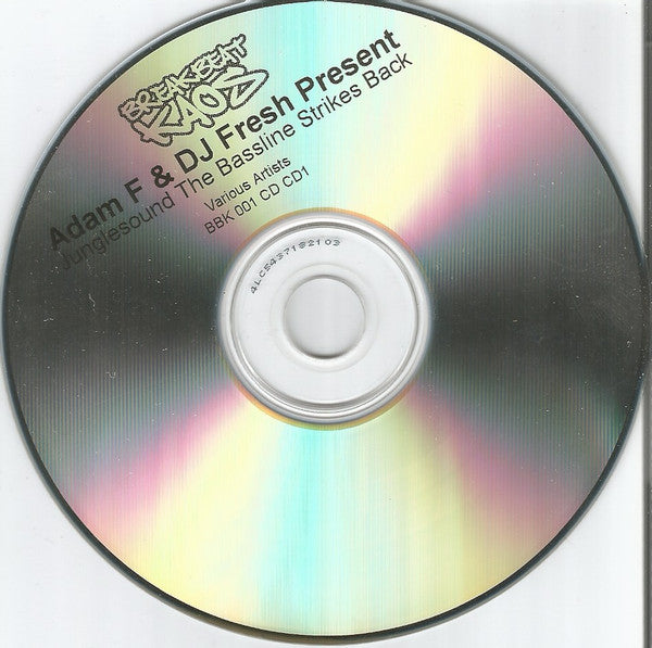 Adam F & Fresh : Jungle Sound - The Bassline Strikes Back! (CDr, Promo)