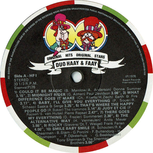 Various : 20 Original Hits / 20 Original Stars (LP, Comp)