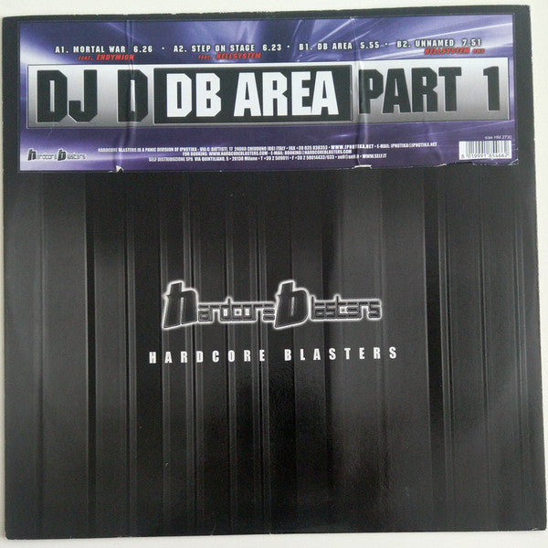 DJ D : DB Area Part 1 (12")