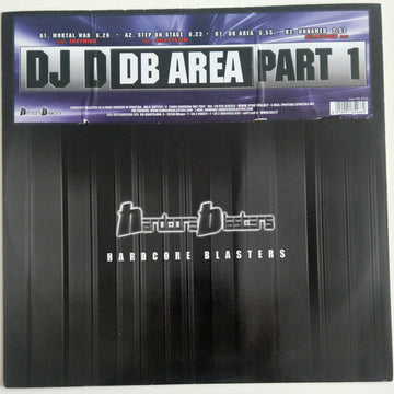 DJ D : DB Area Part 1 (12")