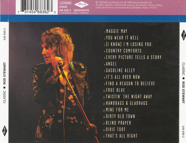 Rod Stewart : Classic Rod Stewart (CD, Comp, RM)
