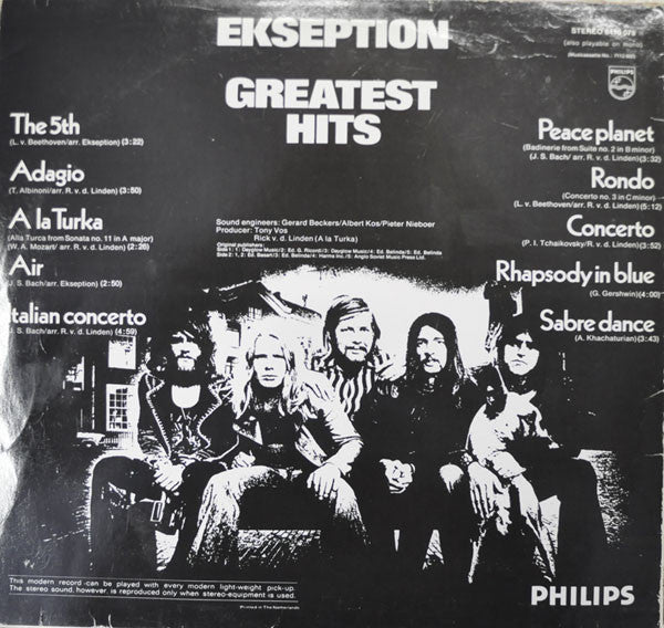 Ekseption : Greatest Hits (LP, Comp)