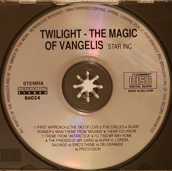 Star Inc. : Twilight - The Magic Of Vangelis (2xCD, Comp)