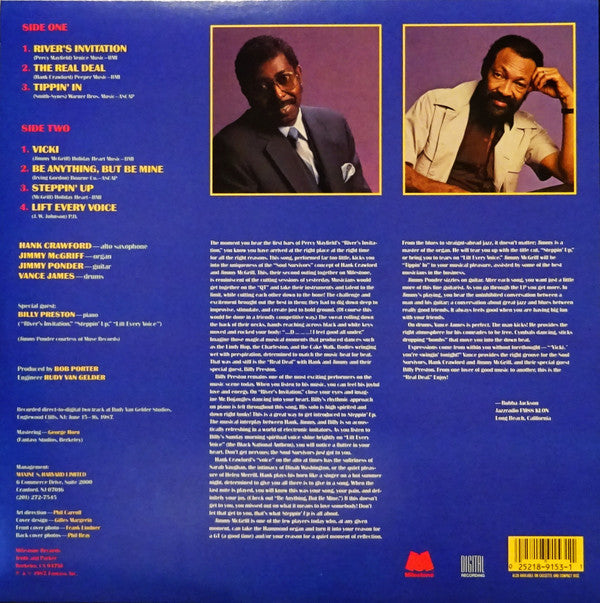 Hank Crawford / Jimmy McGriff : Steppin' Up (LP, Album)