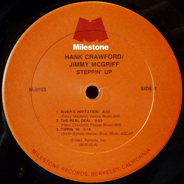 Hank Crawford / Jimmy McGriff : Steppin' Up (LP, Album)