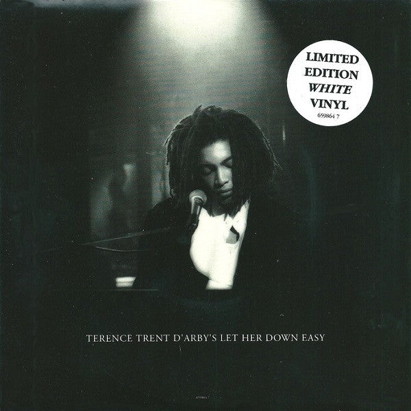 Terence Trent D'Arby : Let Her Down Easy (7", Single, Ltd, Whi)