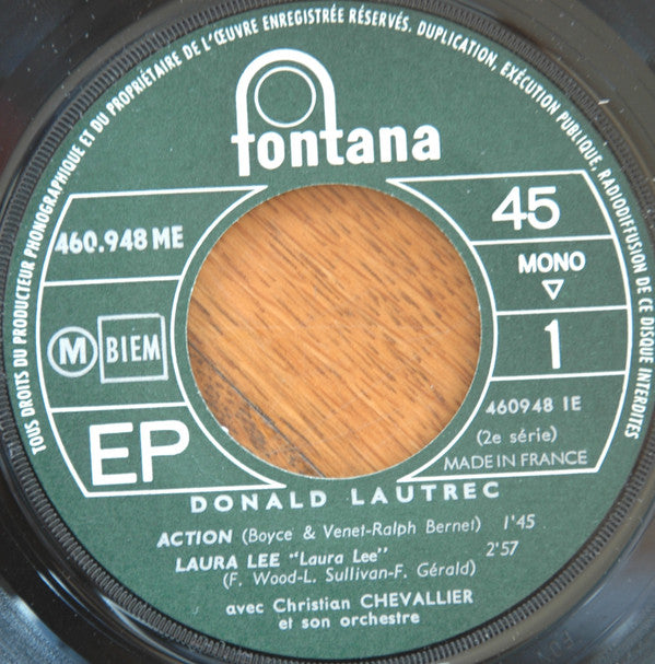 Donald Lautrec : Action (7", EP)