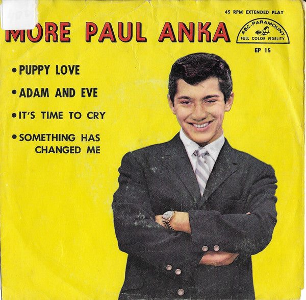 Paul Anka : More Paul Anka (7", EP)