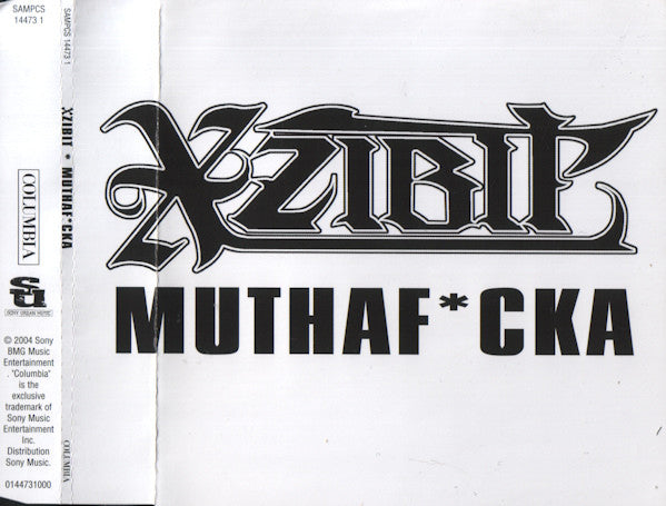 Xzibit : Muthaf*cka (CD, Single, Promo)