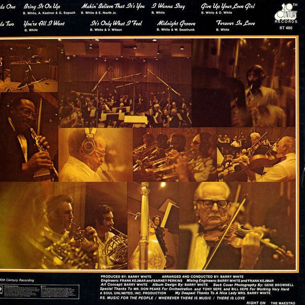 Love Unlimited Orchestra : Music Maestro Please (LP, Album)