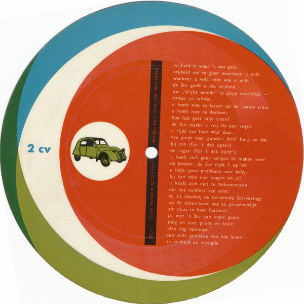 Ronnie Potsdammer, Heleen van Meurs : Het Lelijke Eendje (Flexi, 7", Card, Pic, Pos)